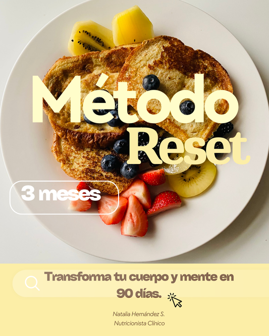 Método Reset Alimentación y Mente 3 Meses